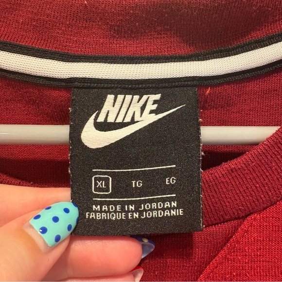Nike Red Optic Crewneck with front pocket - Size XL - Picture 4 of 7